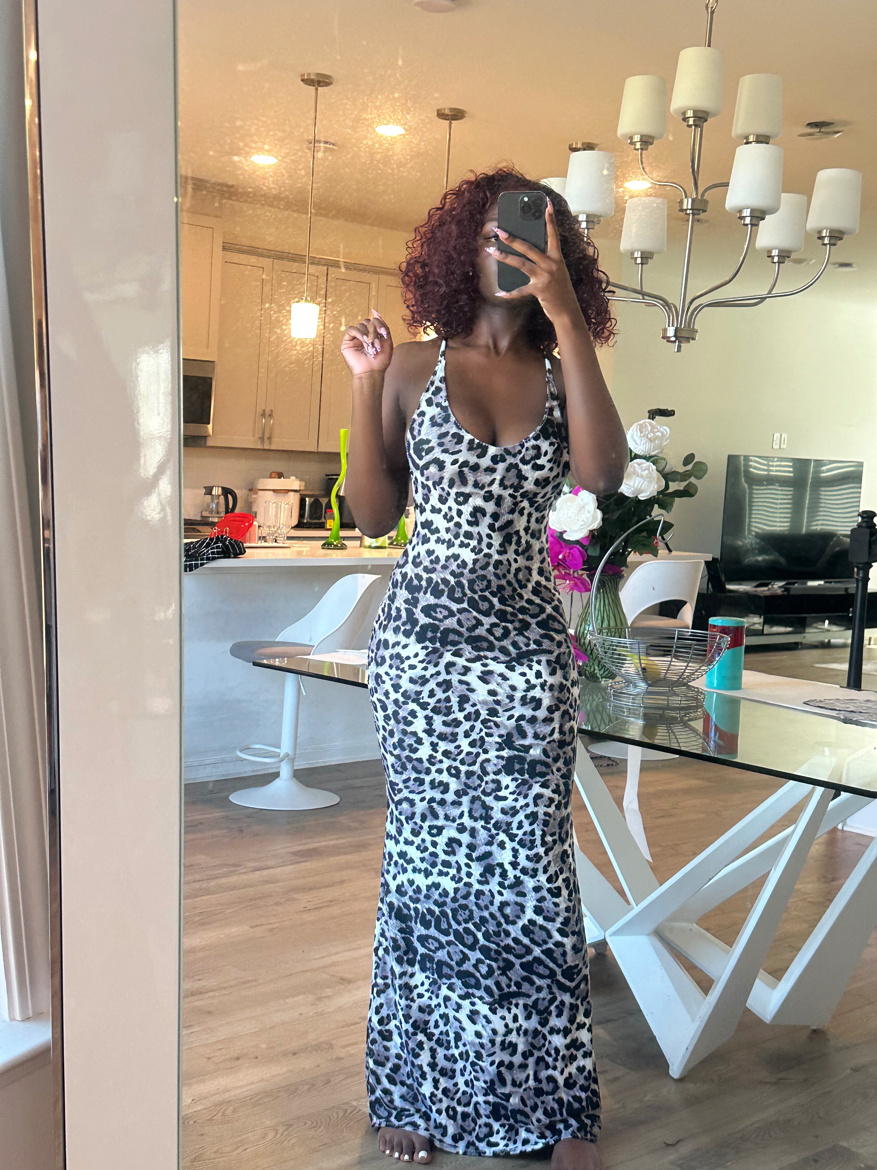 Sexy house gown